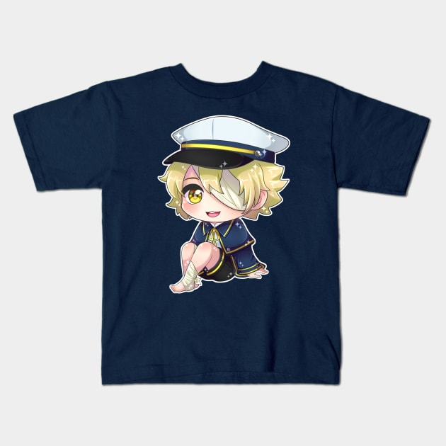 VOCALOID Oliver chibi Kids T-Shirt by Nadi-chan16